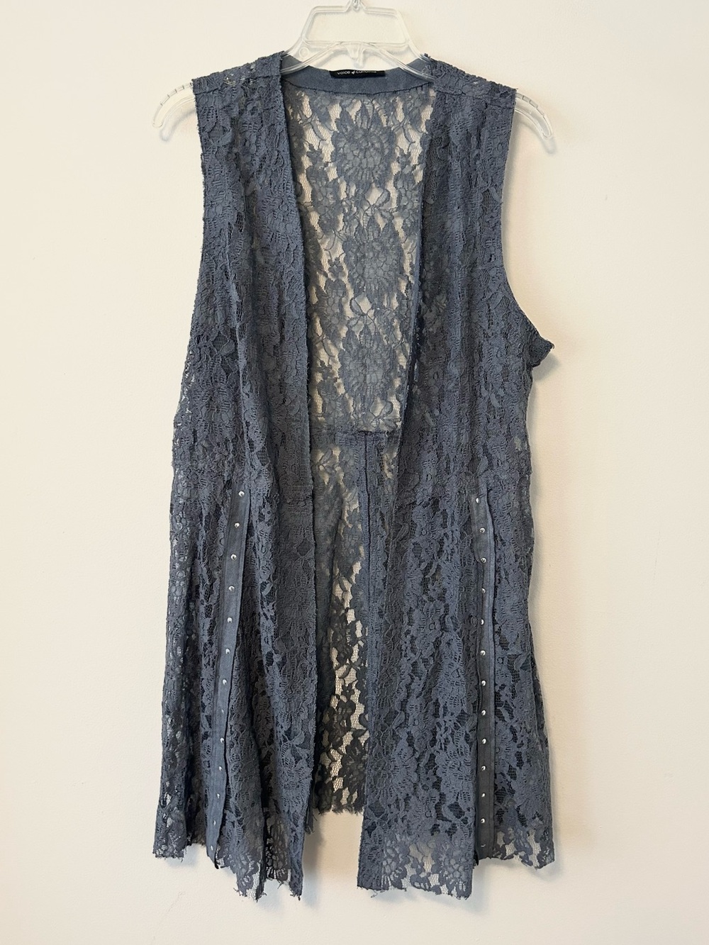 Voice of California Lace Open Vest